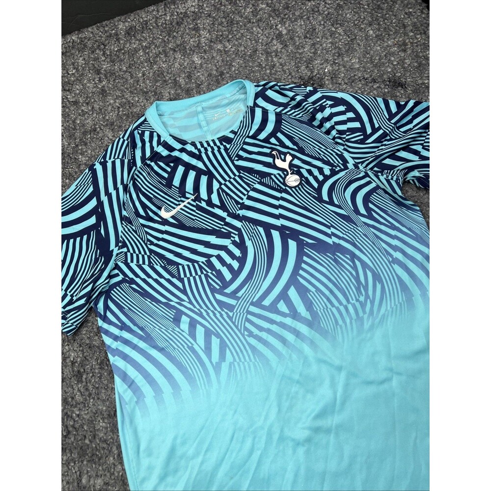 Nike Tottenham Hotspur 2018/19 Pre-Match Jersey Blue Gradient Size XL Cockerel